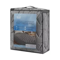 Sleep Philosophy Chevron Ultra Soft Waterproof Mattress Pad -Bedding Shop 51929106 CC ALT4