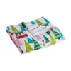 Levtex Home Merry & Bright Holly Jolly Quilted Throw Blanket