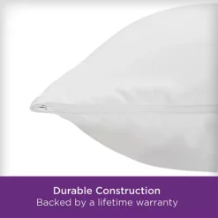 AllerEase Ultimate Pillow Protector Comfort Zippered Machine Washable Pillow Cover 2-pk. 15 AllerEase Ultimate Pillow Protector Comfort Zippered Machine Washable Pillow Cover 2-pk. -Bedding Shop 52352939 CC ALT6