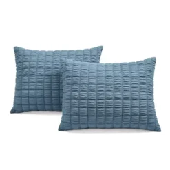 Lush Decor Crinkle Textured Dobby Comforter Set With Shams -Bedding Shop 5262309 ALT3