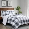 Cannon Cozy Teddy Plaid Comforter Set With Shams