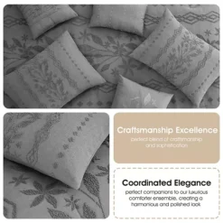 Nanshing Amalthea 7-pc. Leaves Comforter Set 13 Nanshing Amalthea 7-pc. Leaves Comforter Set -Bedding Shop 52663200 CC ALT4