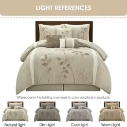 Nanshing Anissa 7-pc. Floral Comforter Set -Bedding Shop 52663201 CC ALT4