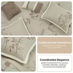 Nanshing Anissa 7-pc. Floral Comforter Set -Bedding Shop 52663201 CC ALT5