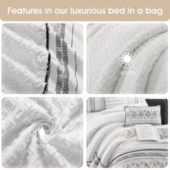 Nanshing Gordinia 7-pc. Geometric Comforter Set -Bedding Shop 52721975 CC ALT5