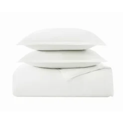 Borghese Roma 400 Thread Count Percale Cotton Duvet 3 Piece Set -Bedding Shop 52722051 CC ALT4