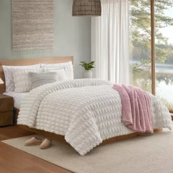 Bearpaw Jasper Faux Fur Comforter Set With Shams -Bedding Shop 52853175 CC ALT4