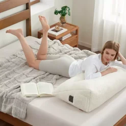 Bearpaw Headboard Sherpa Wedge Pillow -Bedding Shop 53005569 CC ALT5