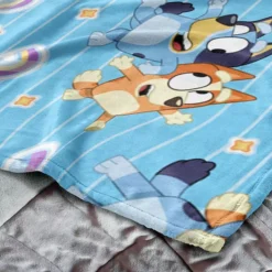 Bluey 2-pc. Dance Fun Plush Throw & Pillow Hugger Set -Bedding Shop 54143962 CC ALT4