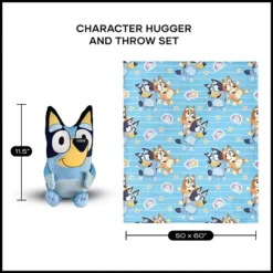 Bluey 2-pc. Dance Fun Plush Throw & Pillow Hugger Set -Bedding Shop 54143962 CC ALT5