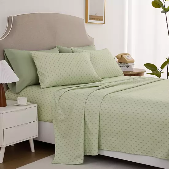 Altavida Ultra-Soft Wrinkle Resistant Sheet Set With 2 Bonus Pillowcases 2 Altavida Ultra-Soft Wrinkle Resistant Sheet Set With 2 Bonus Pillowcases - Image 2