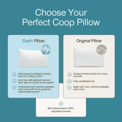 COOP Sleep Cool+ Adjustable Pillow -Bedding Shop 54265852 CC ALT8