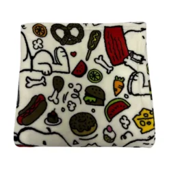 Peanuts Snoopy Snacks Print Throw Blanket -Bedding Shop 54496865 CC ALT2