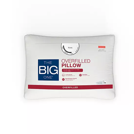 The Big One® Overfilled Firm Bed Pillow 2 The Big One® Overfilled Firm Bed Pillow - Image 2