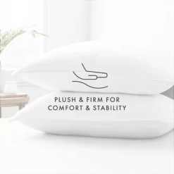 Home Collection 2-Pack Plush Down-Alternative Cooling Gel Fiber Pillow Set -Bedding Shop 5498445 ALT7