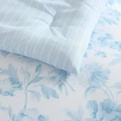 Laura Ashley Anja Textured Toile Comforter Set -Bedding Shop 55013982 CC ALT2