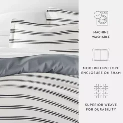 Home Collection Premium Ultra Soft Desert Stripe Reversible Duvet Cover Set -Bedding Shop 5502048 ALT7