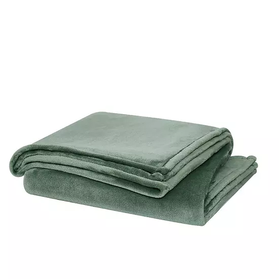 Cannon Solid Plush Blanket 5 Cannon Solid Plush Blanket - Image 5