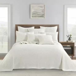 Levtex Home Mills Waffle Bedspread Set With Shams 31 Levtex Home Mills Waffle Bedspread Set With Shams -Bedding Shop 5506300 Cream