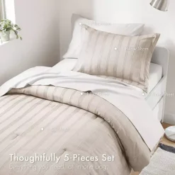 510 Design Logan Woven Striped Comforter Set -Bedding Shop 55394906 CC ALT2