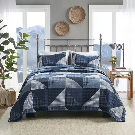 Woolrich Olsen Oversized Cotton Quilt Set With Shams 10 Woolrich Olsen Oversized Cotton Quilt Set With Shams - Image 10