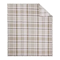 Levtex Home Thatch Home Spencer Plaid Quilted Throw Blanket -Bedding Shop 55520871 CC ALT3