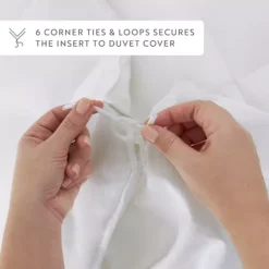 Home Collection Cotton Duvet Cover & Comforter Insert Set -Bedding Shop 55522899 CC ALT6