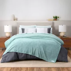 Gaiam Velvetloft Plush Throw Blanket -Bedding Shop 55540855 CC ALT3