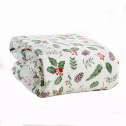 Madelinen® Esmay Plush Velvet Sherpa Throw -Bedding Shop 5563278 Little Holly