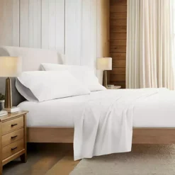 Home Collection Ultra Soft Solid Cotton Sheet Set -Bedding Shop 55666861 CC ALT10