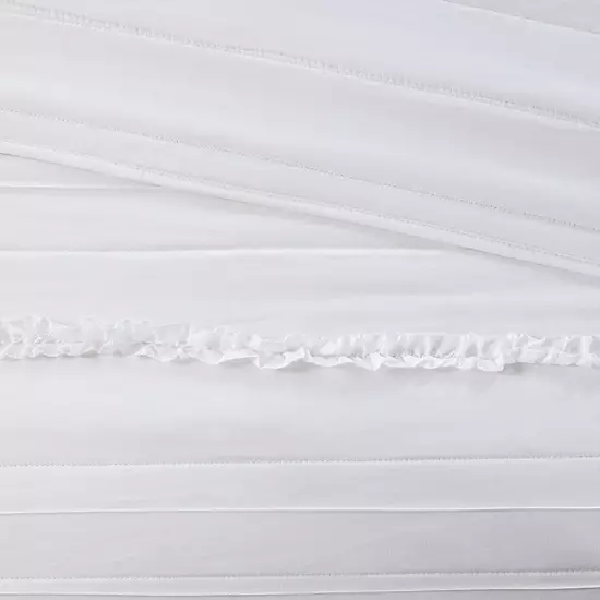 Madison Park Isabella 4-piece Ruffle Quilt Set With Throw Pillow 4 Madison Park Isabella 4-piece Ruffle Quilt Set With Throw Pillow - Image 4