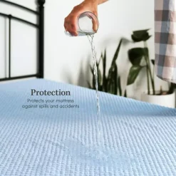 Aere Crystal Cooling Mattress Protector -Bedding Shop 5577544 ALT4