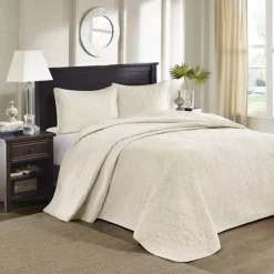 Madison Park Mansfield Reversible Antimicrobial Bedspread Set -Bedding Shop 5630233 CC ALT5