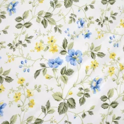 Laura Ashley Meadow Floral Blue Duvet Cover Set With Shams -Bedding Shop 5757999 ALT6