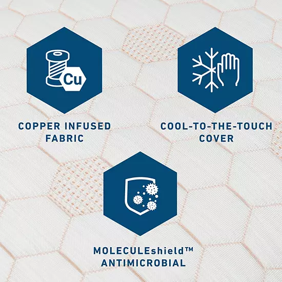Molecule CopperWELL Cooling Gel Memory Foam Adjustable Pillow 7 Molecule CopperWELL Cooling Gel Memory Foam Adjustable Pillow - Image 7