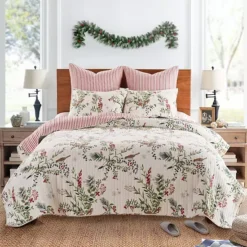 Levtex Home Winterberry Quilt Set or Euro Sham
