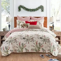 Levtex Home Winterberry Quilt Set or Euro Sham -Bedding Shop 5991527 ALT7
