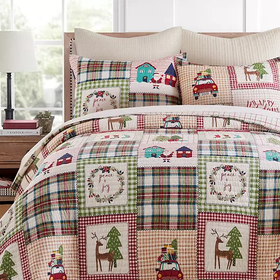 Levtex Home Home For Christmas Quilt Set With Shams 4 Levtex Home Home For Christmas Quilt Set With Shams - Image 4