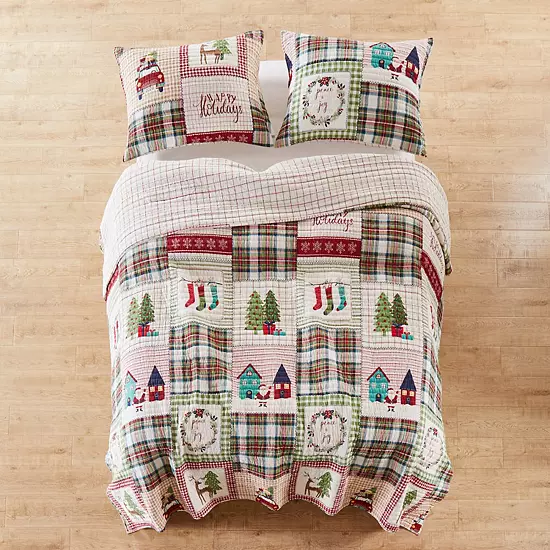 Levtex Home Home For Christmas Quilt Set With Shams 5 Levtex Home Home For Christmas Quilt Set With Shams - Image 5