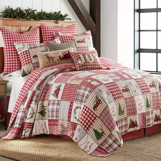 Levtex Home Home For Christmas Quilt Set With Shams 8 Levtex Home Home For Christmas Quilt Set With Shams - Image 8
