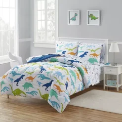 Sweet Home Collection Kid's Dinosaur Comforter & Sheet Set -Bedding Shop 6075888 ALT4