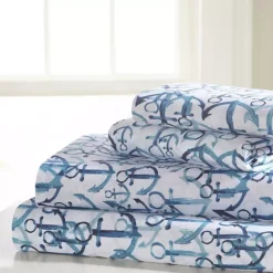 Harper Lane Anchors Away 4-piece Sheet Set