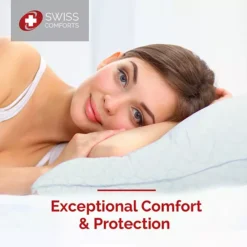 Swiss Comforts Cooling 2-pack Pillow Protector Set -Bedding Shop 6203526 ALT5