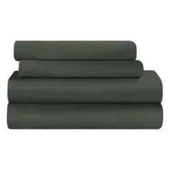 SUPERIOR 300 Thread Count Rayon From Bamboo Deep-Pocket Sheet Set -Bedding Shop 6374354 Gray
