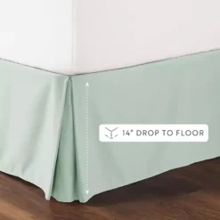 Urban Loft's Full Size Pleated Bed Skirt Box Spring Cover Essential Home Bedding -Bedding Shop 6463774 ALT4