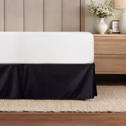 Urban Loft's Queen Size Pleated Bed Skirt Box Spring Cover Essential Home Bedding 30 Urban Loft's Queen Size Pleated Bed Skirt Box Spring Cover Essential Home Bedding -Bedding Shop 6463936 Black