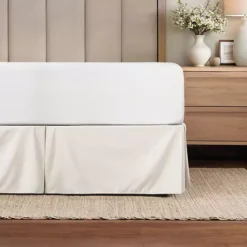 Urban Loft's Queen Size Pleated Bed Skirt Box Spring Cover Essential Home Bedding 32 Urban Loft's Queen Size Pleated Bed Skirt Box Spring Cover Essential Home Bedding -Bedding Shop 6463936 Ivory