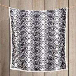 Eddie Bauer San Juan Print & Sherpa Reversible Throw Blanket -Bedding Shop 6505454 ALT3