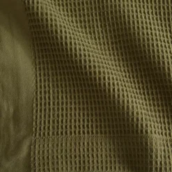 Madelinen Waffle Weave Knit Blanket -Bedding Shop 6527531 ALT2