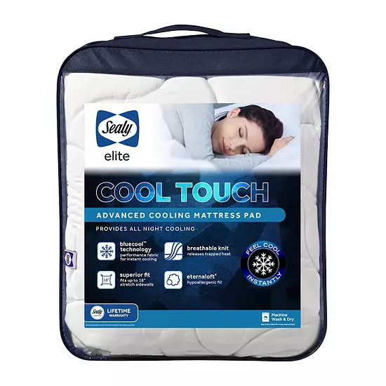 Sealy Elite Cool Touch Mattress Pad 1 Sealy Elite Cool Touch Mattress Pad